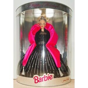 VTG Barbie Doll Happy Holidays 1998 Collectible Rare New Box Error Read Descript